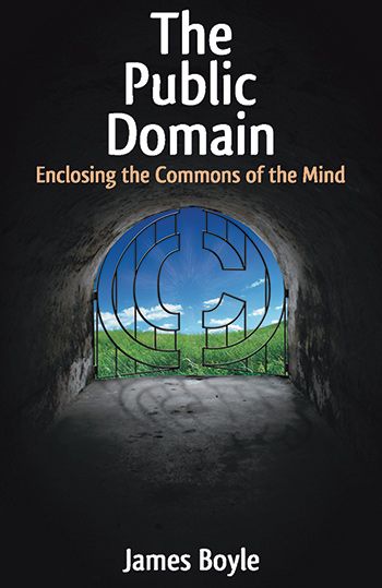 Cover of The Public Domain by James Boyle and link to purchase at Amazon.com